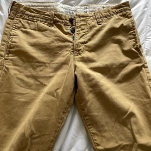 Abercrombie khaki pants straight